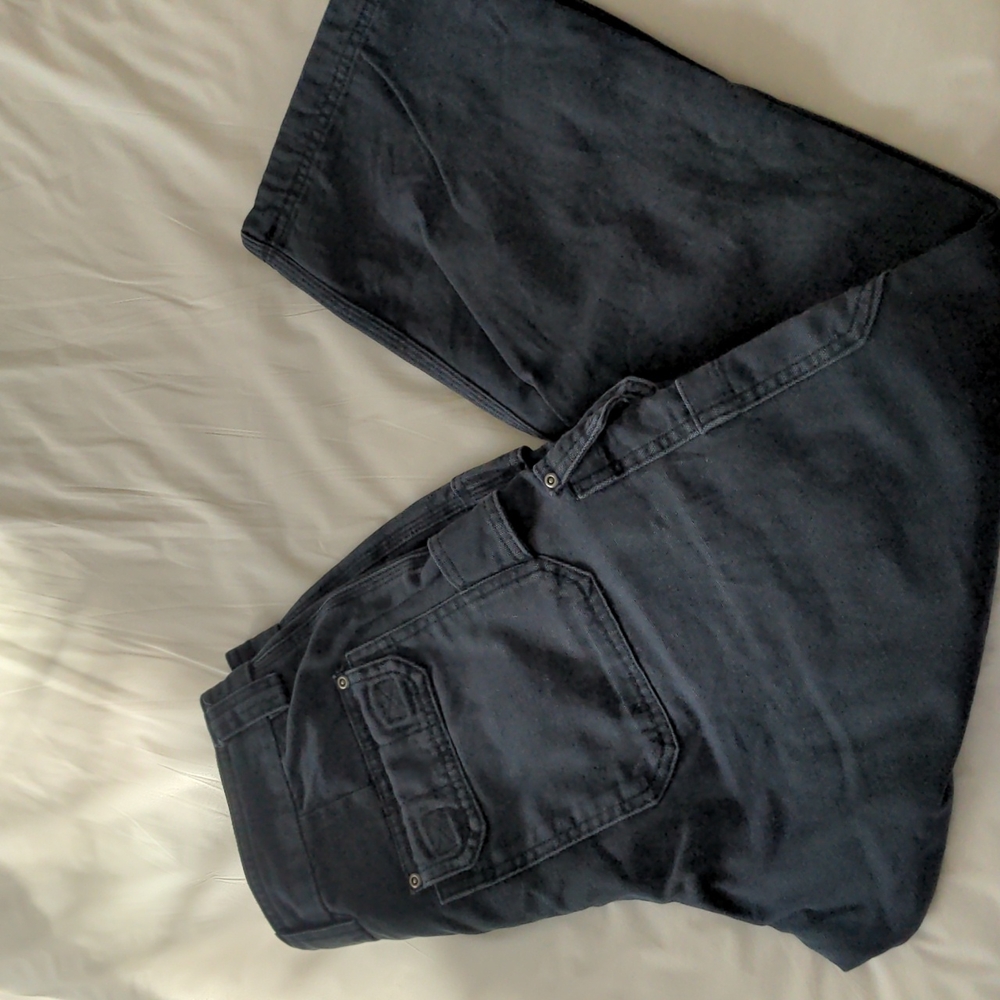 Duluth Trading Co Navy Men's Firehose Work Pants